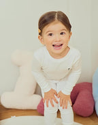 moimoln 6M-8Y Modal Cotton Solid Soft Breathable Baby Toddler Boys Girls Snug - Image 2