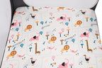 Pack n Play Sheet Stretchy Fitted Portable Mini Crib Sheets Set 3 Pack - Image 5