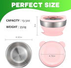 Suction Bowl and Spoon Set for Babies and Toddlers Non-Slip Silicone Suction - Image 9