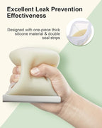 Lictin 5PCS Silicone Breastmilk Storage Bags, 8.5oz/250ml Reusable Breast Milk - Image 2