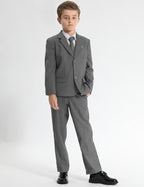 A&J DESIGN Boys 7-Piece Formal Suit Ring Bearer Outfit - Image 2