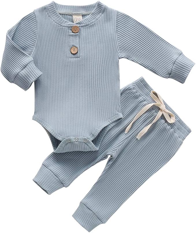Bmnmsl Newborn Baby Boy Fall Clothes 3 6 12 18 24 Months Outfits Long Sleeve by Unknown