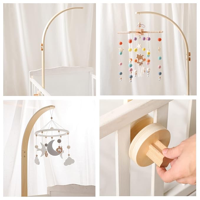 let's make Baby Crib Mobile Arm - Image 5