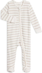 Colored Organics Baby Zip-Up Footed Sleeper by ColoredOrganics