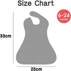 Full Coverage Waterproof Feeding Bib - Image 8