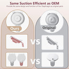2PC Double-Layed Diaphragm Replacement Accessories - Image 5