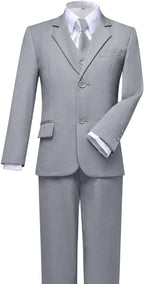 Visaccy Boys Suits Slim Fit Dress Clothes Ring Bearer Outfit - Image 5