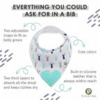 Pickle & Olive Baby Bandana Teething Bibs - Image 3