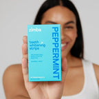 Zimba Peppermint Flavored Teeth Whitening Strips | Vegan, Enamel Safe Hydrogen - Image 7