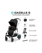 Cybex e-Gazelle S Electronic Assist Stroller – Gazelle S Single-to-Double - Image 7