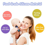 Baby Teething Toys, Food Grade Silicone Remote Control Teether Toy - Image 2