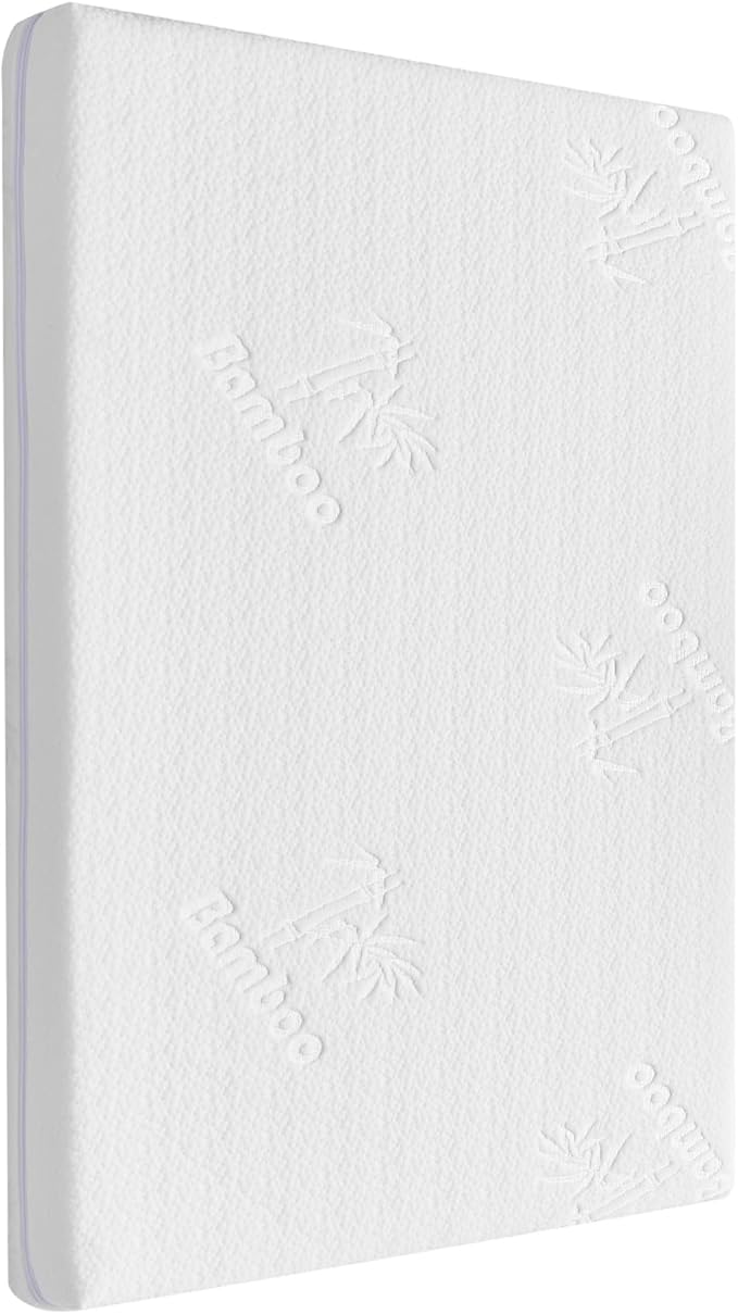 47x23.6 Bedside Crib Mattress: 2" Thick Dual Sided Gel Memory Foam Bassinet by Unknown