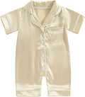 MAINESAKA Newborn Baby Girl Boy One Piece Pajama Romper Sleep Jumpsuit Silk by MAINESAKA