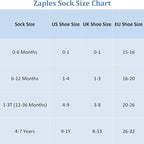 Zaples Baby Non Slip Grip Ankle Socks - Image 9