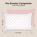KeaBabies 2-Pack Toddler Pillow 13x18 - Image 3