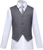Visaccy Boys Suits Slim Fit Dress Clothes Ring Bearer Outfit - Image 3