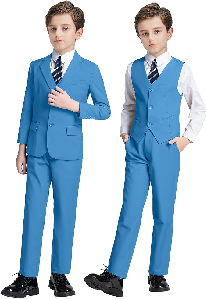 Boys' 5 Piece Formal Suit Set - Image 3