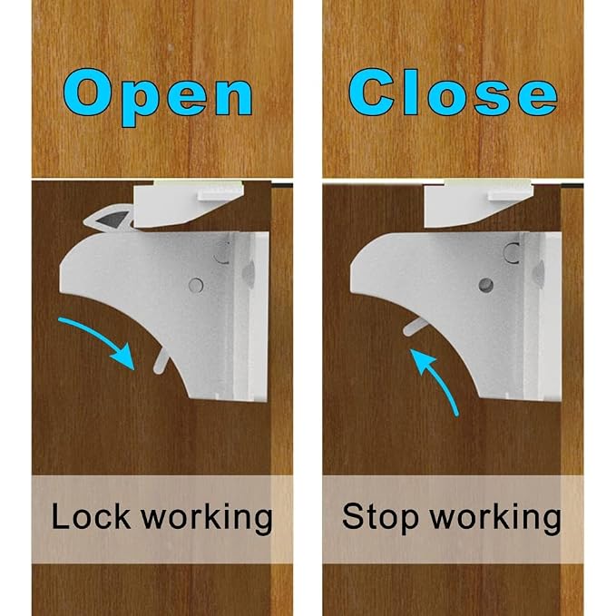 Upgraded Adhesive Magnetic Child Safety Locks - Image 6