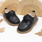 ohsofy Infant Baby Boy Oxford Shoes PU Leather Loafers Rubber and Soft Sole - Image 4