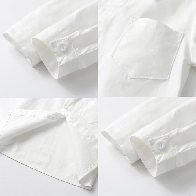 CORATED Toddler Dress Suits Baby Boys Clothes Sets Bowtie Shirts Suspenders - Image 6