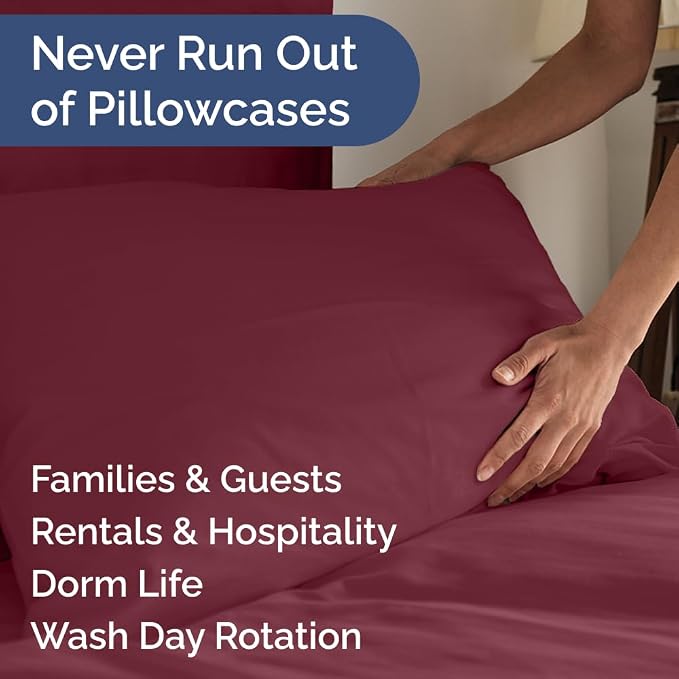 Standard Pillow Cases Set of 10 - Image 5