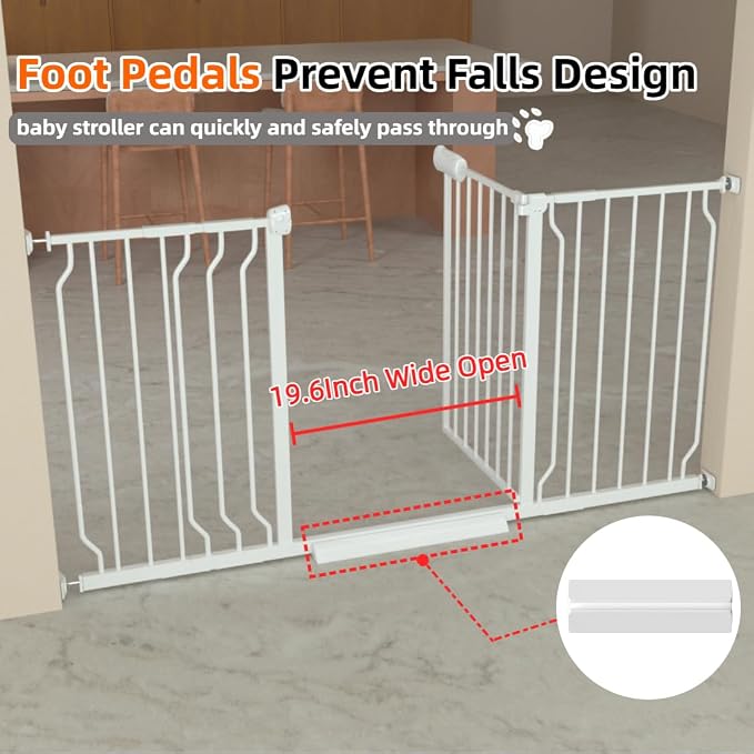 TSAYAWA Walk Through Baby Gate - Image 7