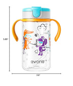 Evorie Tritan Spill Proof Toddler Straw Sippy Cup, 10 oz - Image 9