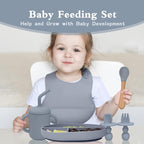 Silicone Baby Feeding Set - Image 4