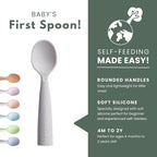 Miniware Silicone Baby Spoon for Training - Image 3