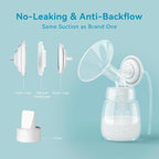 Breast Pump Accessories Kit - 15mm Flange Set Compatible - Image 4