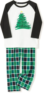 Awoscut Christmas Family Matching Pajamas Christmas Pjs Holiday Nightwear - Image 4