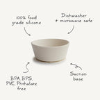 mushie Silicone Suction Bowl | BPA-Free Non-Slip Design - Image 8
