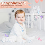 72 Pcs Baby Shower Pacifiers, 2.75’’ Plastic Pacifiers - Image 6