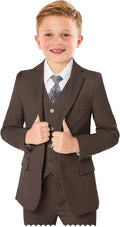 Boys’ Formal Suit 5 Piece Set, Toddler Tuxedos by KEYWANTS