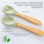 Bamboo Suction Plates for Babies and Bamboo Plates For Kids Baby Feeding and - Image 6