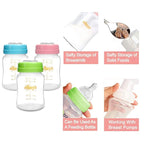 Matyz 4-PACK Wide Mouth Breast Milk Storage Containers - Image 4