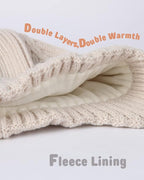 Baby Beanie Fleece Lined Toddler Winter Hat - Image 3