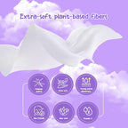 HAPPY BUM - 180 Count Baby Wipes, 7.4 x 7.2 Inch, Moist and Refreshing - Image 5