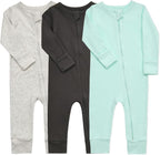 Aablexema Baby Cotton Fooltess Pajamas by Aablexema