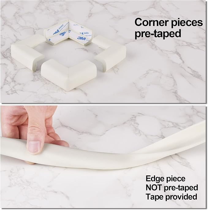 Baby Proofing Edge and Corner Guards, Safety Furniture Bumper - Image 4