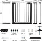 Mumeasy Baby Gate Extra Wide, 29.5-51'' Pressure Mounted Dog Gate - Image 8