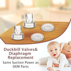 2pcs Duckbill Valves and 2pcs Silicone Diaphragm Compatible - Image 7