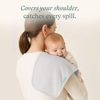 PurComfy Supersoft Burp Cloths, Premium Bamboo Viscose Baby Burp Cloths - Image 3