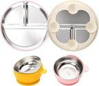Stainless Steel Kids Plates and Bowls - Image 8