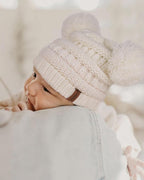 FURTALK Baby Winter Knitted Beanie Hat Soft Warm Lined Pom Pom - Image 9