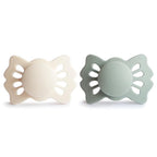 FRIGG Lucky Symmetrical SilkySoft Silicone Baby Pacifier | Made in Denmark | - Image 2