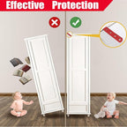 Anti Tip Furniture Anchors for Baby Pet Proofing, Furniture Wall Anchor - Image 2
