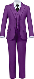 Boys' 5 Piece Formal Suit Set by Hipfun