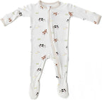 Bamboo Little Soft Baby Footie Pajamas, Baby Clothes, Newborn Sleepers by BambooLittle
