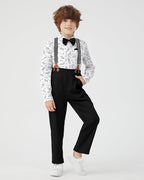 Toddler Boy Outfit Boy Dress Shirt - Image 5